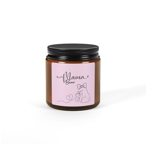 Mother’s Day Candle, Mothers Day Gift, Mama Bear, Gift For Her, Mother’s Day Gift