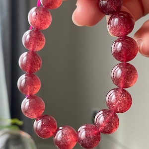 Golden strawberry quartz shop