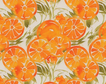 Wrapping Paper: Orange Slices