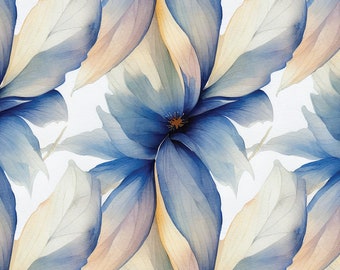 Blue Gift Wrap Sheets | Holiday Gift Wrap | Boy Baby Shower Wrapping Paper | Bridal Gift Wrapping