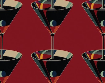 Martini Wrapping Paper