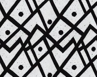 Wrapping Paper: Jagged Dot