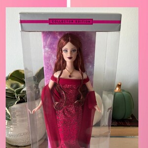 2002 Birthstone Collection July Ruby Barbie collector Edition Etsy
