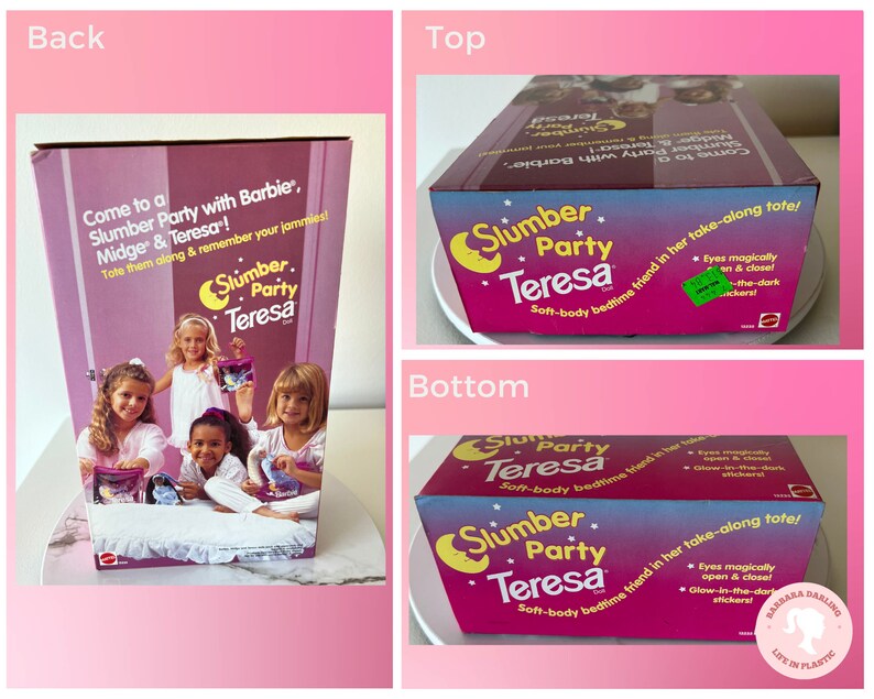 1994 Slumber Party Teresa Barbie - Etsy