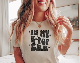 K-pop Shirt K pop Gift K-pop Gift T-Shirt Korean Music Fan Gift K pop Fan gfriend In My K-pop Era Concert Shirt Gift for Her Christmas Gift