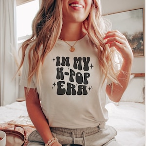 K-pop Shirt K pop Gift K-pop Gift T-Shirt Korean Music Fan Gift K pop Fan gfriend In My K-pop Era Concert Shirt Gift for Her Christmas Gift