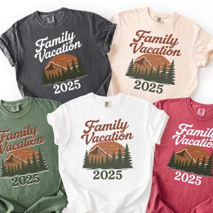 Matching Family Vacation 2025 Shirts: Road Trip Tees