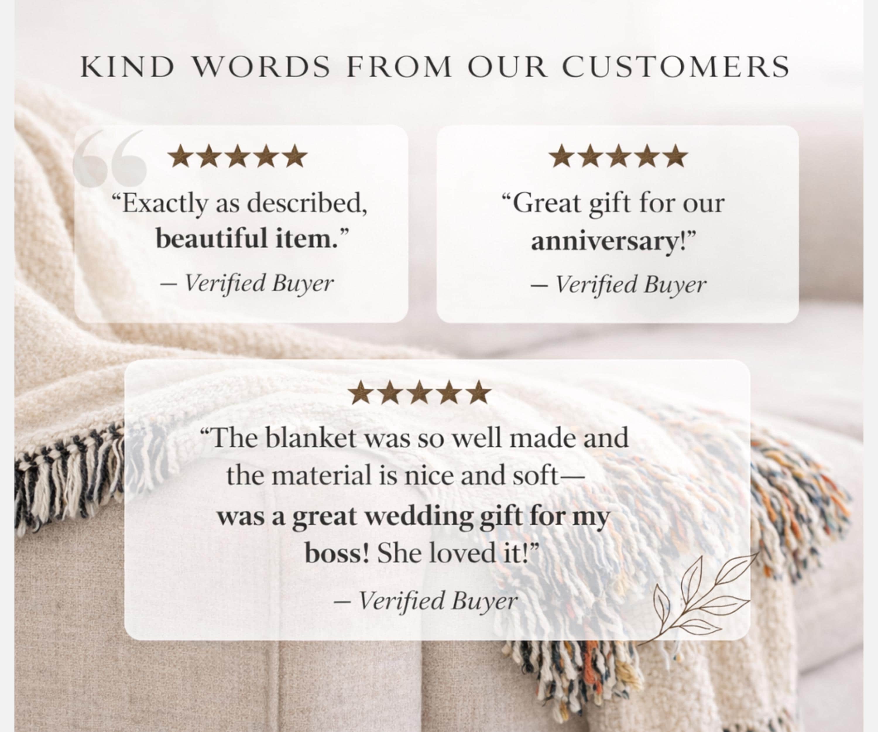 Personalized Throw Blanket Cotton Anniversary Gift Established Date Wedding Gift Second Anniversary Gift for Wife Gift for Couples Initial