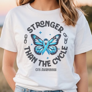Cyclic Vomiting Syndrome Awareness Shirt CVS Tshirt Cyclical Vomiting Syndrome Shirt Pediatric Gastroenterology Warrior Tee CVS Awareness