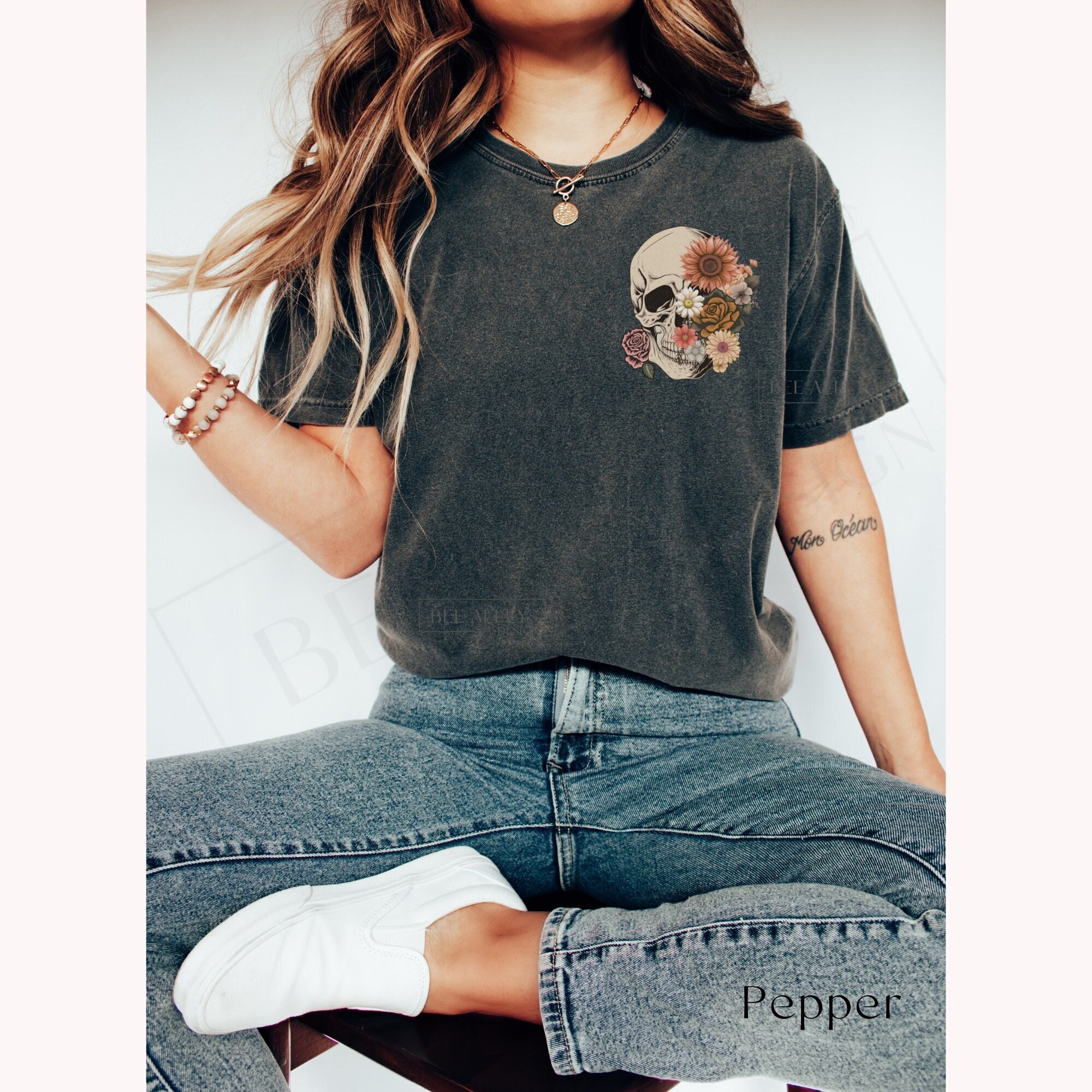 girls skull top