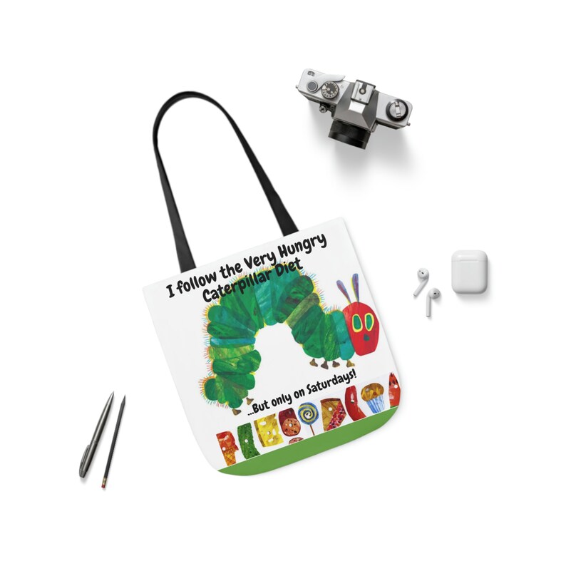 Tote Bag Very Hungry Caterpillar Etsy