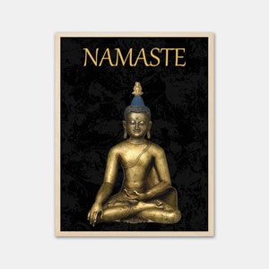 Buddha Wall Art - Printable Digital Art Prints - Shakyamuni Tibetan Art, Buddhist Art, Yoga Poster, Meditation Poster, Zen Art, Buddha Decor
