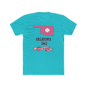 Oklahoma Girl Scouts 3463 Tee | Girl Scouts Troop 3463 T-Shirt image 17