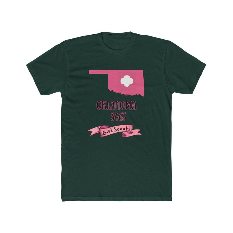 Oklahoma Girl Scouts 3463 Tee | Girl Scouts Troop 3463 T-Shirt image 15