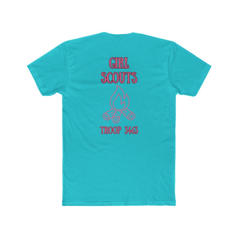 Oklahoma Girl Scouts 3463 Tee | Girl Scouts Troop 3463 T-Shirt image 18