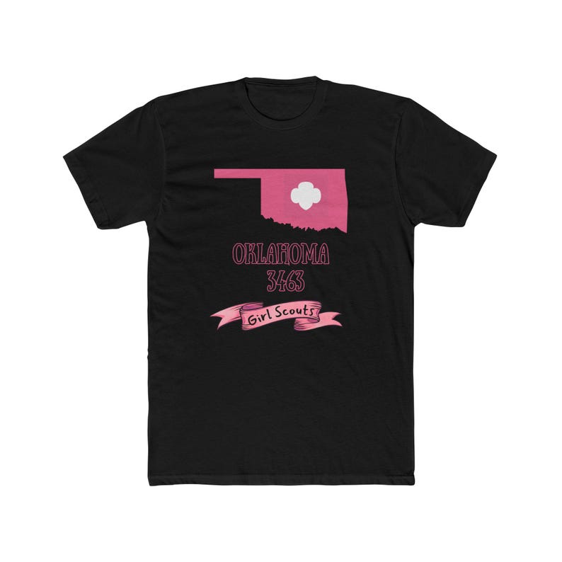 Oklahoma Girl Scouts 3463 Tee | Girl Scouts Troop 3463 T-Shirt image 5