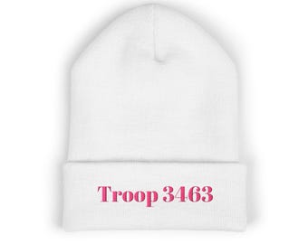 Troop 3463 Embroidered Beanie | Cuffed Knit Hat