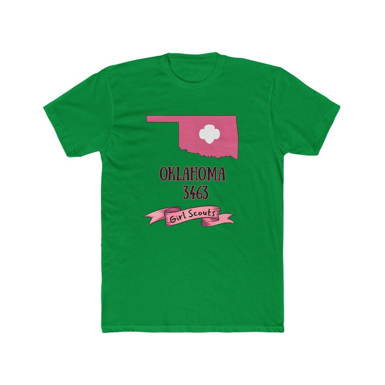 Oklahoma Girl Scouts 3463 Tee | Girl Scouts Troop 3463 T-Shirt image 13