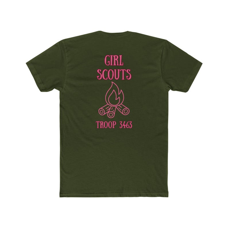 Oklahoma Girl Scouts 3463 Tee | Girl Scouts Troop 3463 T-Shirt image 10