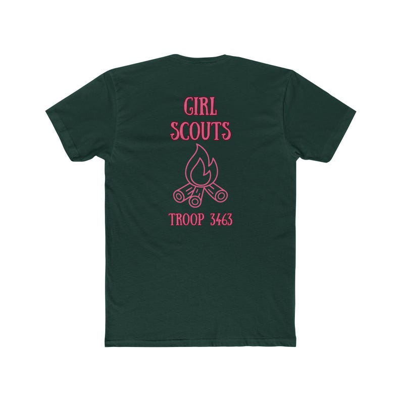 Oklahoma Girl Scouts 3463 Tee | Girl Scouts Troop 3463 T-Shirt image 16