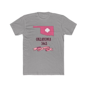 Oklahoma Girl Scouts 3463 Tee | Girl Scouts Troop 3463 T-Shirt image 3