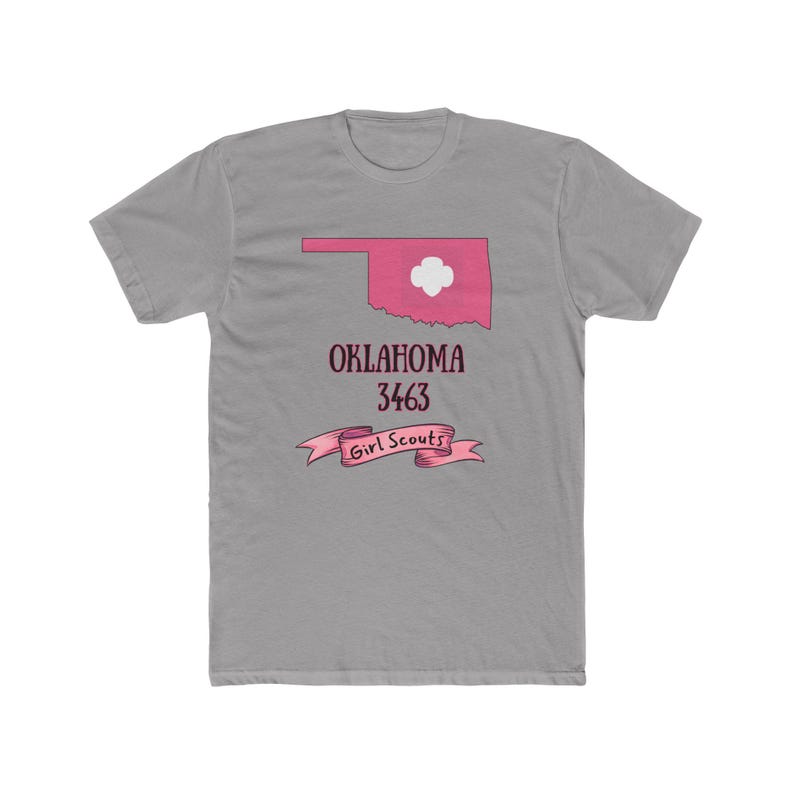 Oklahoma Girl Scouts 3463 Tee | Girl Scouts Troop 3463 T-Shirt image 3