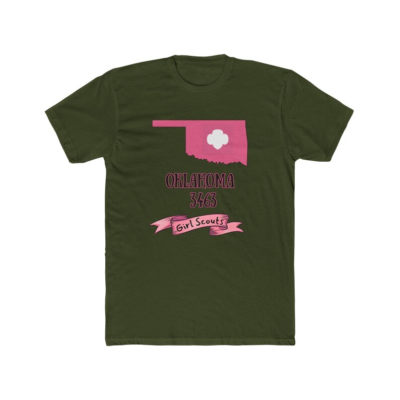 Oklahoma Girl Scouts 3463 Tee | Girl Scouts Troop 3463 T-Shirt image 9