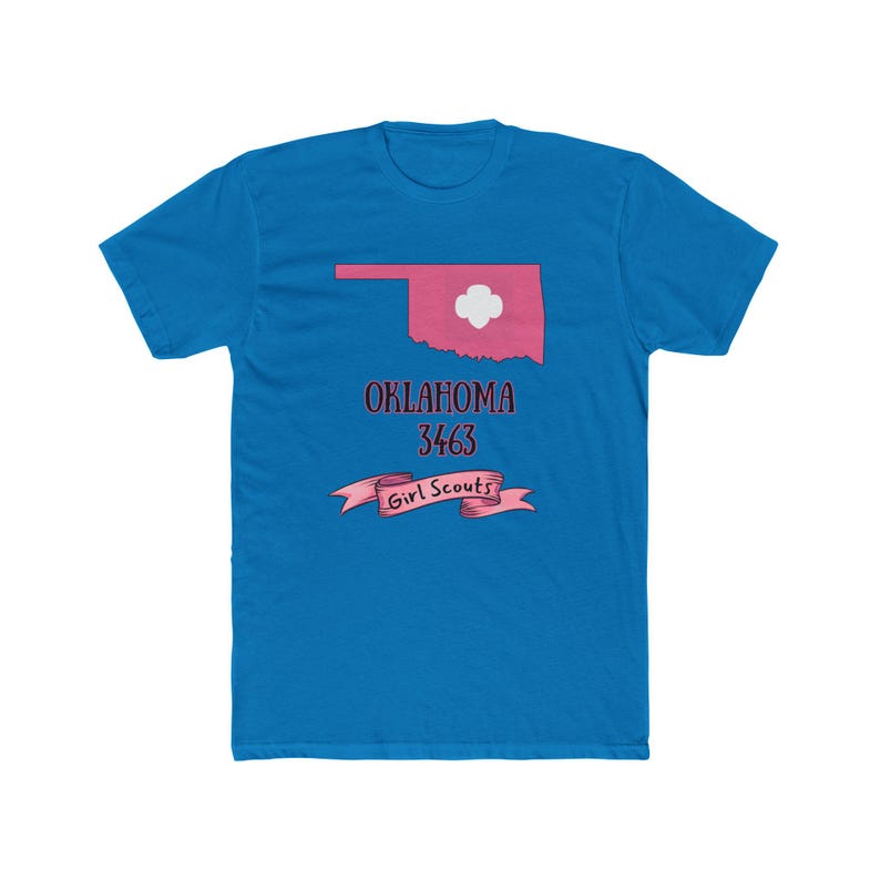 Oklahoma Girl Scouts 3463 Tee | Girl Scouts Troop 3463 T-Shirt image 19
