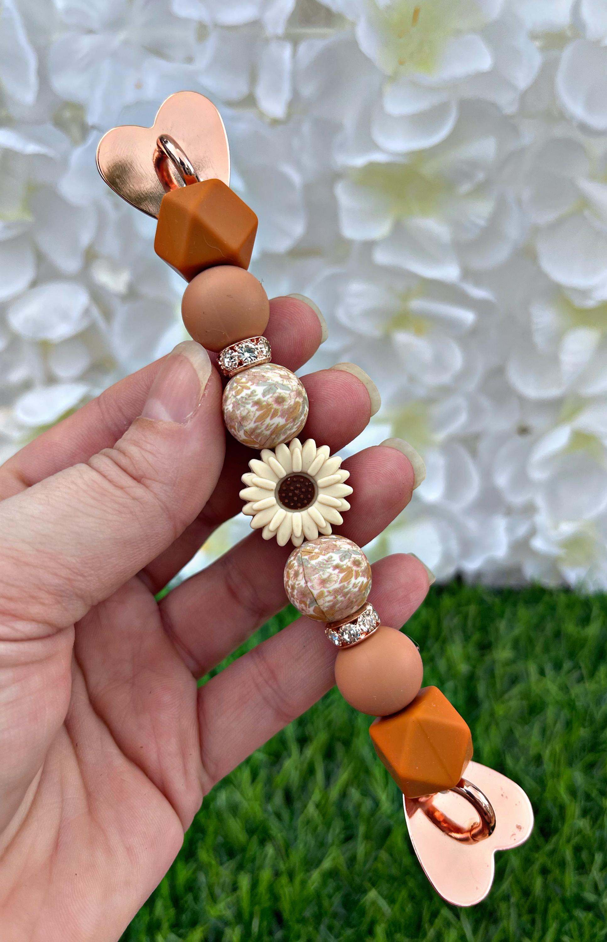 Cute Kindle Strap, Sunflower Kindle Accessories, Floral Kindle decorations,  Phone Holder, Phone Strap