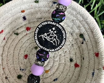 Bookish Kindle Strap, Cute Kindle Strap, Kindle Accessories, To the Stars Who Listen Kindle decorations,  Phone Holder, Phone Strap