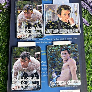 Anthony Bridgerton Themed Magnetic Bookmark, Magnetic Bookmark, Bookmark, Cute Reading Accessory, Book Gift,