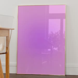 Positieve auraposter-aura-energie spirituele gradiënt muurkunst-Y2K esthetische kamerdecoratie-trendy muurkunst-spirituele zen-muurkunst-paarse aurakunst