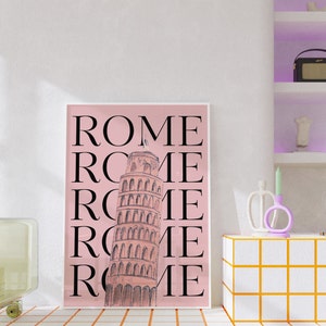 Set of 5 Preppy Travel Print-new York City Travel Print-london Travel ...