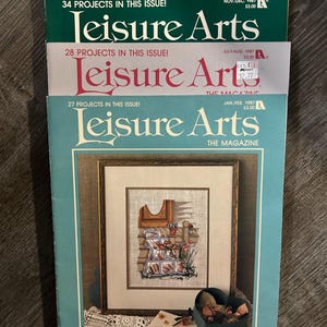 4 Leisure Arts Magazines