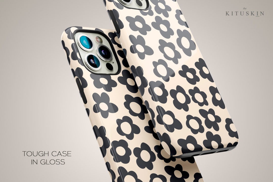 Retro Flower Phone Case for iPhone 15 Plus 15 Pro Max 14 Pro Etsy