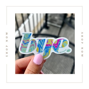 Bye Colorful Sticker