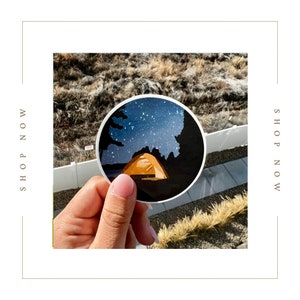 Camping Sticker