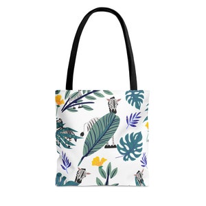 Hidden zebra jungle Tote Bag