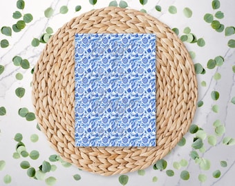 Adornos navideños estilo chinoiserie / Adornos navideños / Papel de transferencia soluble en agua / Transferencias de imágenes de arcilla polimérica / CH075