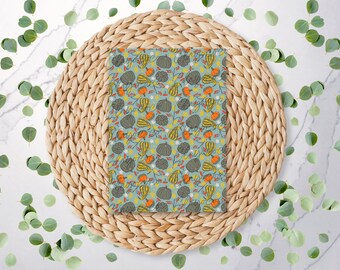 Sage Pumpkins | Fall | Autumn | Halloween | Polymer Clay Transfer Sheet | Water Soluble Transfer Paper | HA023