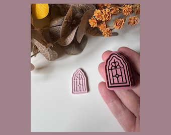 Colonial Style Arch B Clay Cutter | Polymer Clay Earring Cutter | Fall Season | Autumn | Folk | Fancy |  DIY Jewellery Making | CTR110