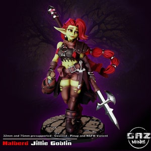 Jillie the Goblin Miniature