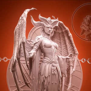 Succubus Queen Figurenbausatz oder Büste