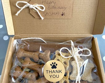 Scatola per dolcetti per cani Gotcha Day Compleanno Selezione cucciolo personalizzata Pick n Mix