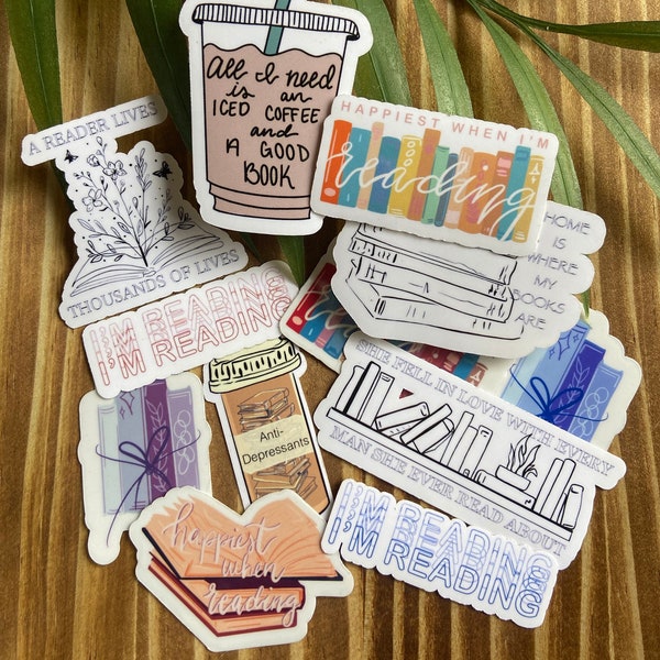Booktok Kindle Stickers Etsy UK