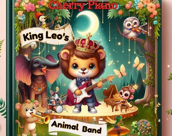 Set 3 Children's Book Musical Education Leo's Animal Band Enchanted Forest Motivational Quotes Music Theory Music Alphabet Instruments