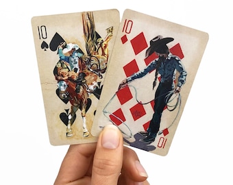 1. DECK Western-Art-Spielkarten