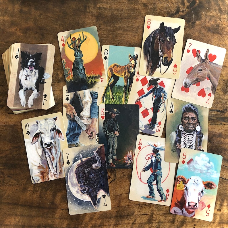 Cartes à jouer Western Art 1er PONT image 6