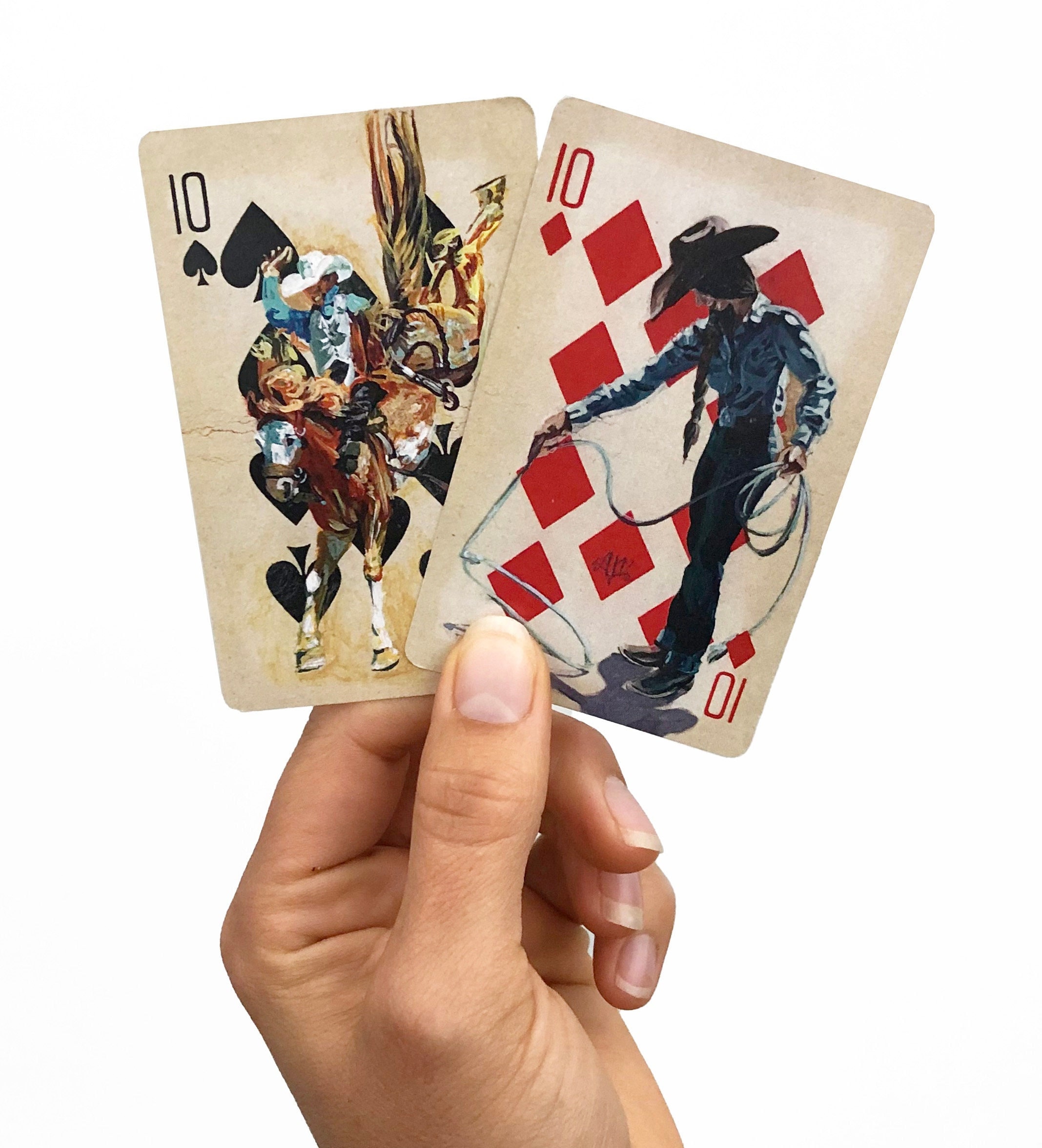 1ST DECK Western Art Playing Cards - Etsy
