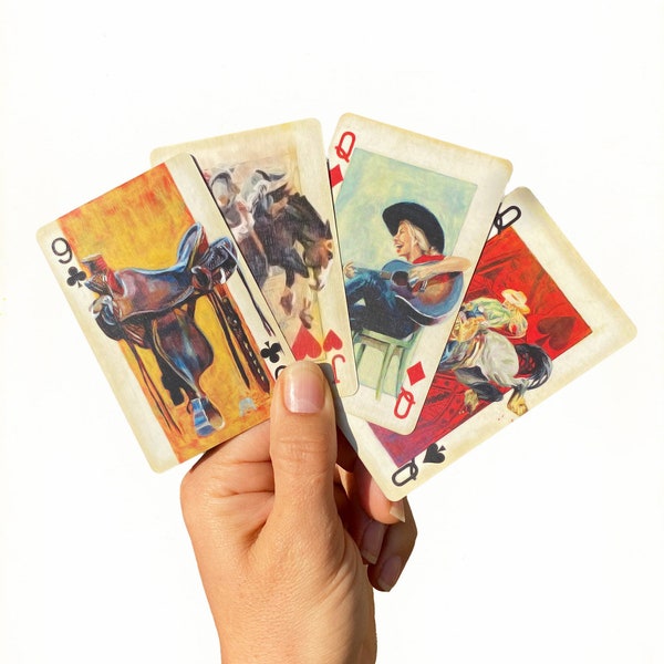 2ND DECK Western Art Playing Cards